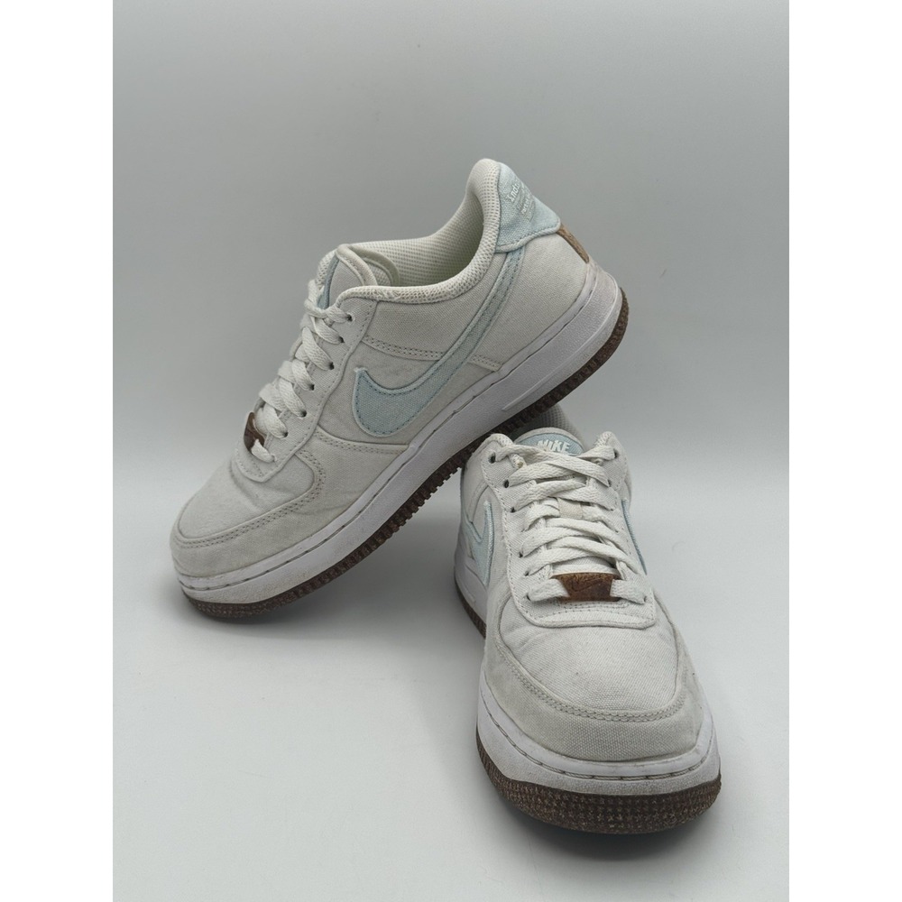 Nike Air Force 1 '07 SE Indigo Women's Size 6 Girls CZ0269-100 Sneakers Shoes - Picture 7 of 12